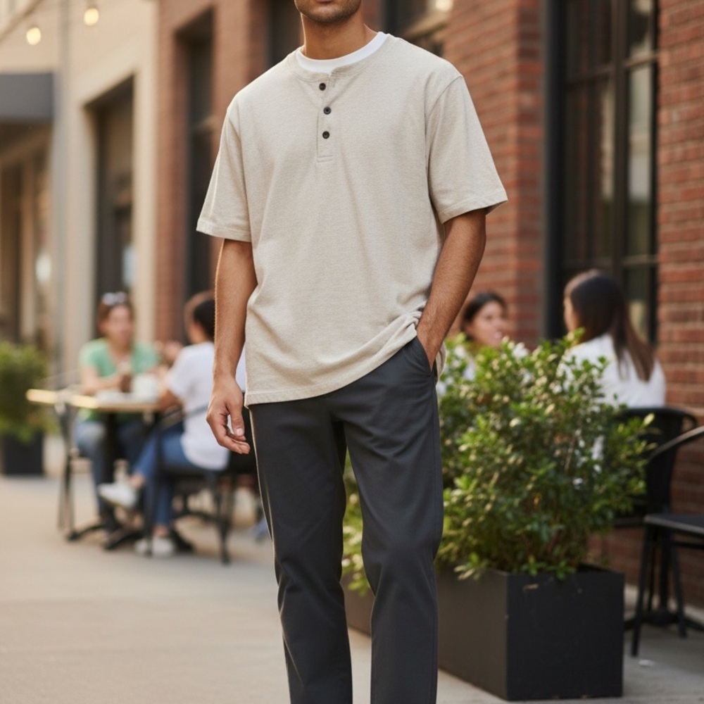 Croft & Barrow Cream Casual Top
